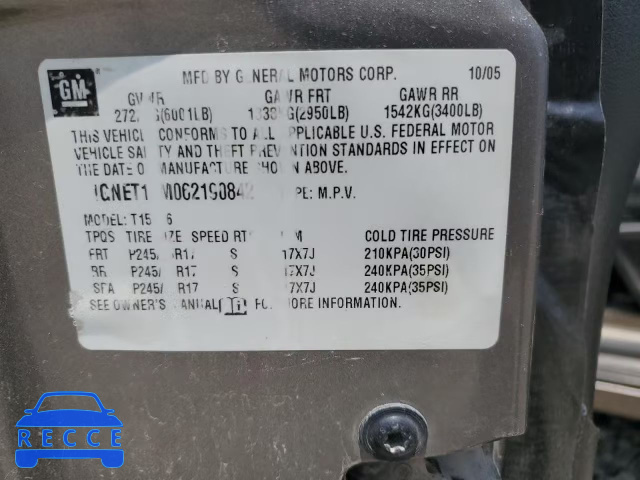 2006 CHEVROLET TRAILBLAZR 1GNET13M062190842 image 12