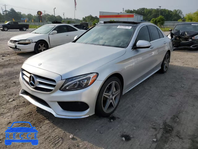 2015 MERCEDES-BENZ C CLASS 55SWF4KB6FU009471 image 0