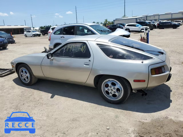 1981 PORSCHE 928 WP0JA092XBS820535 зображення 1