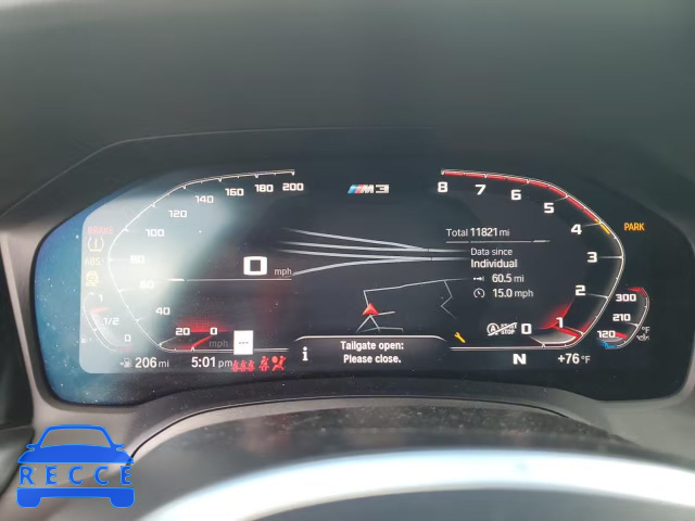2021 BMW M3 WBS53AY01MFL44584 image 8