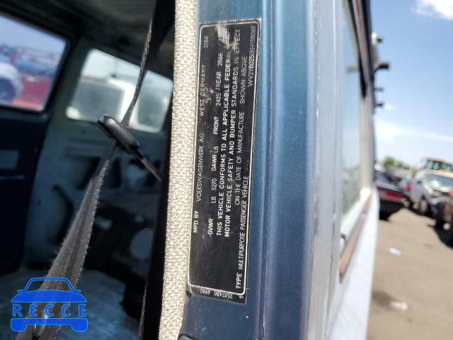 1984 VOLKSWAGEN VANAGON BU WV2YB0250EH138069 зображення 12