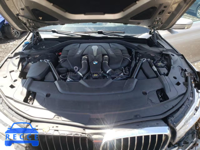2016 BMW 750I XDRIV WBA7F2C58GG415047 зображення 10