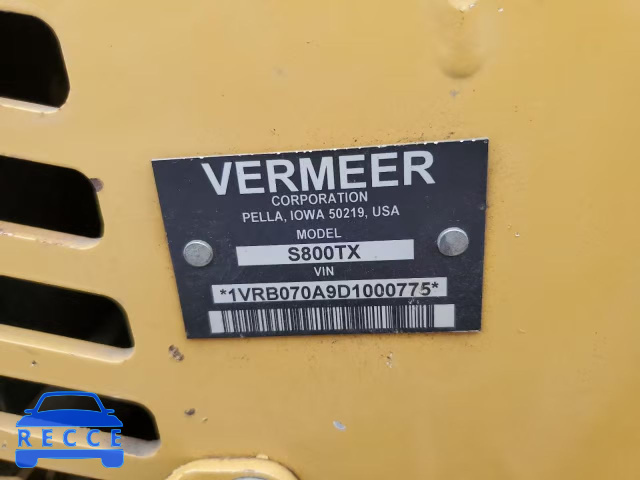 2013 VERM GRADR/CUTR 1VRB070A9D1000775 зображення 9