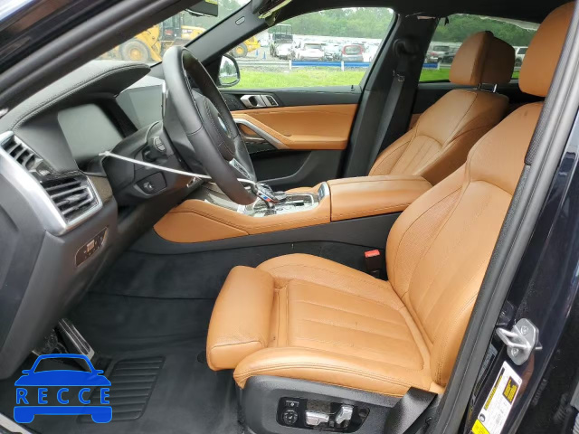 2022 BMW X6 XDRIVE4 5UXCY6C08N9K39866 image 6