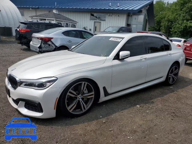 2016 BMW 750I XDRIV WBA7F2C52GG417201 зображення 0