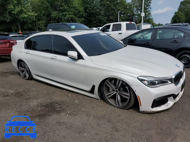 2016 BMW 750I XDRIV WBA7F2C52GG417201 зображення 3