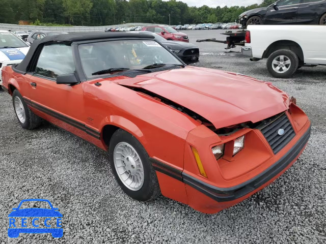 1984 FORD MUSTANG GL 1FABP27MXEF173169 image 3