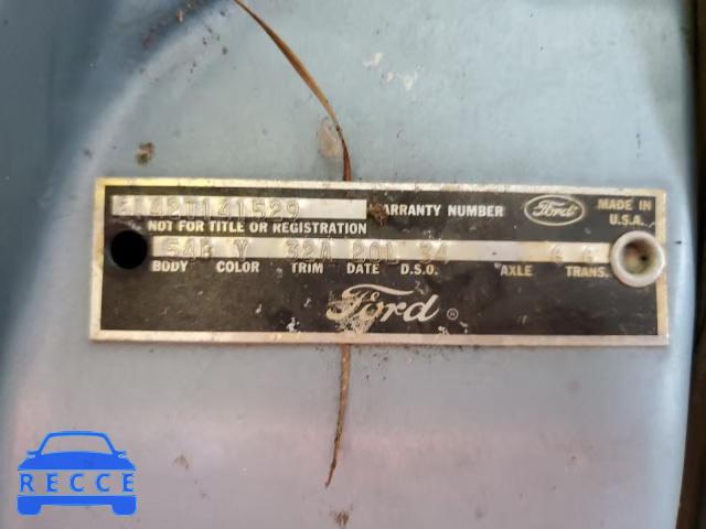 1966 FORD FAIRLANE 6A42T141529 image 11