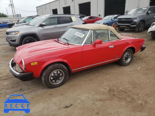 1982 FIAT 124 SPIDER ZFAAS00B3C5001240 image 0