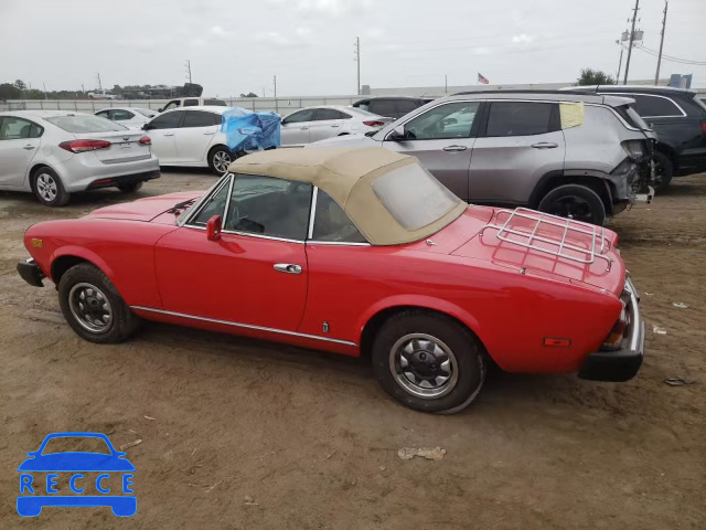 1982 FIAT 124 SPIDER ZFAAS00B3C5001240 Bild 1