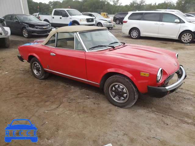 1982 FIAT 124 SPIDER ZFAAS00B3C5001240 зображення 3