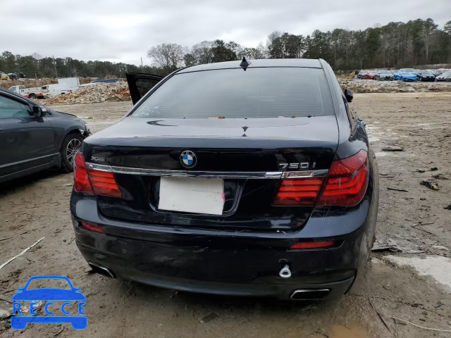 2014 BMW 750I XDRIV WBAYB6C50ED224986 зображення 5