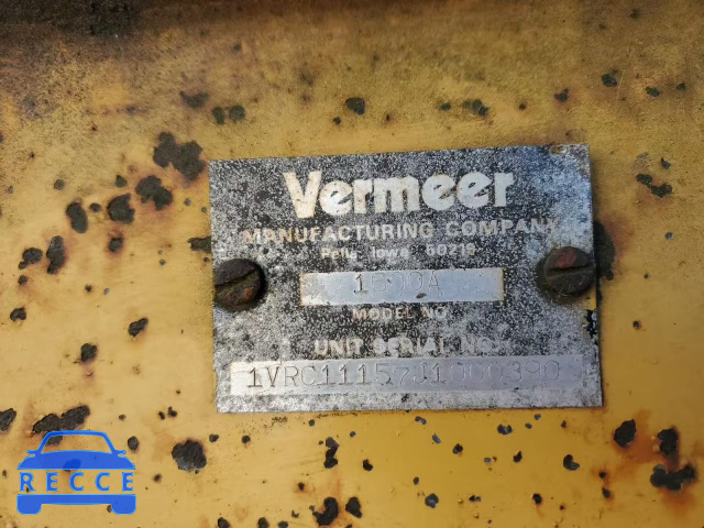 1992 VERM CHIPPER 1VRC11157J1000390 зображення 9