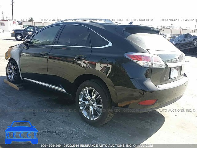 2013 LEXUS RX350 2T2ZK1BA3DC099952 зображення 2