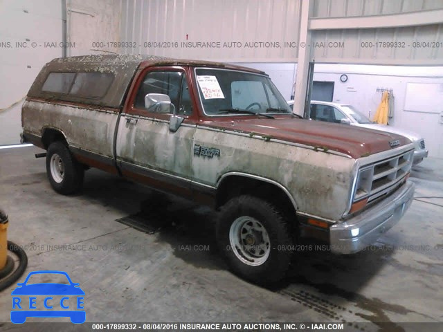 1989 DODGE W-SERIES W100 1B7HM06Y1KS196963 Bild 0