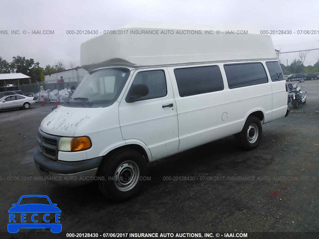 2002 DODGE RAM VAN B3500 2B7LB31Z72K126797 зображення 1