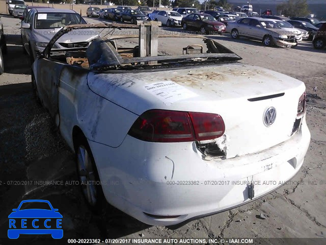 2012 VOLKSWAGEN EOS KOMFORT WVWBW7AH3CV017208 image 2