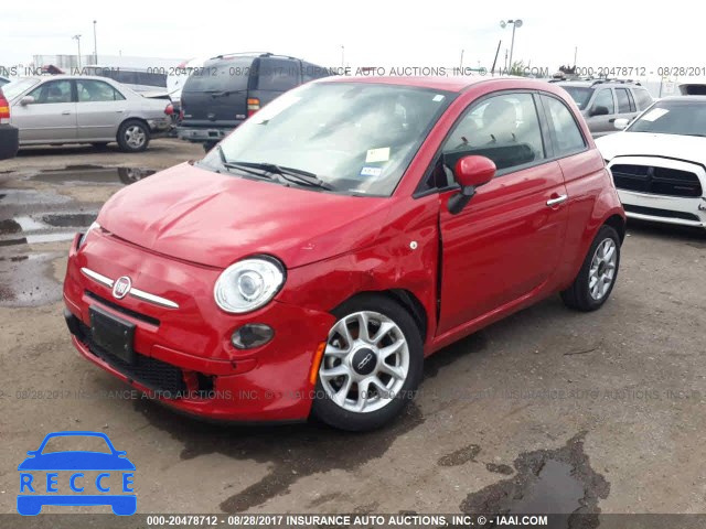 2016 FIAT 500 EASY 3C3CFFKR5GT184525 Bild 1