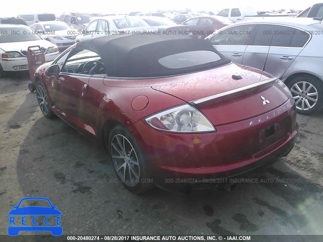 2011 MITSUBISHI ECLIPSE SPYDER GS 4A37L2EF4BE003033 image 2