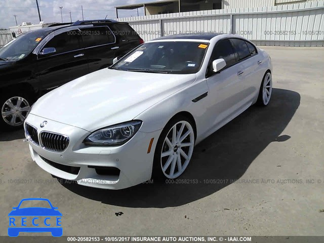 2014 BMW 640 I/GRAN COUPE WBA6A0C51ED317443 image 1
