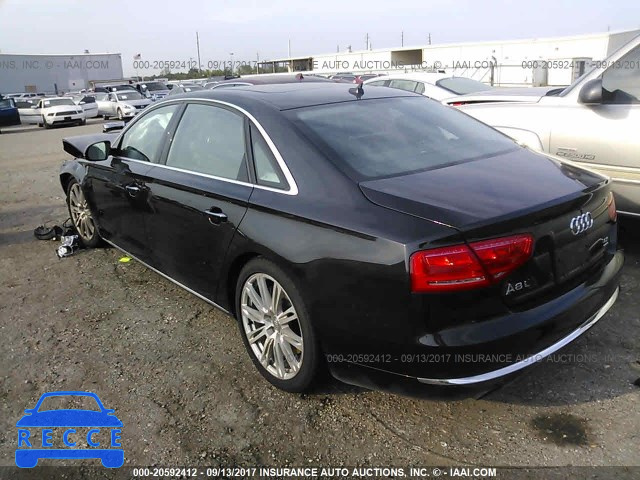 2012 Audi A8 L QUATTRO WAURVAFD2CN033059 зображення 2