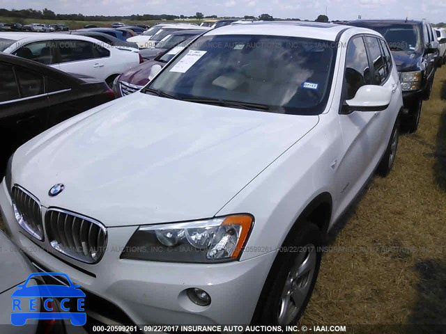 2012 BMW X3 XDRIVE28I 5UXWX5C56CL726473 зображення 1