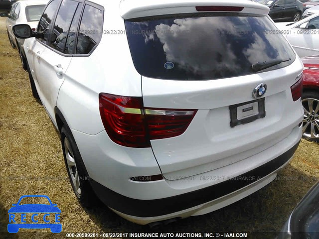 2012 BMW X3 XDRIVE28I 5UXWX5C56CL726473 зображення 2