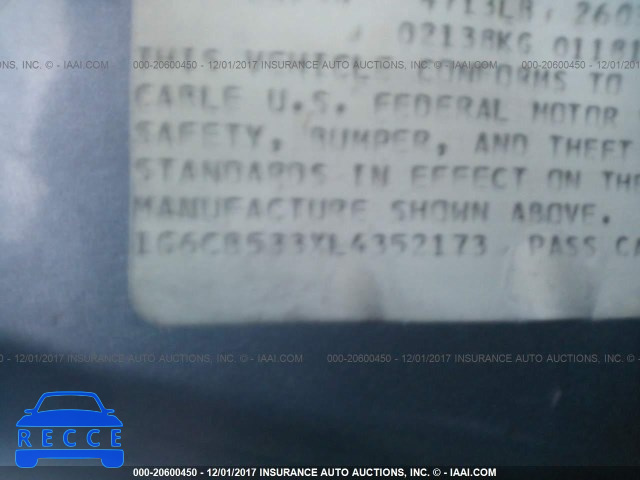 1990 Cadillac Fleetwood 1G6CB533XL4352173 image 8