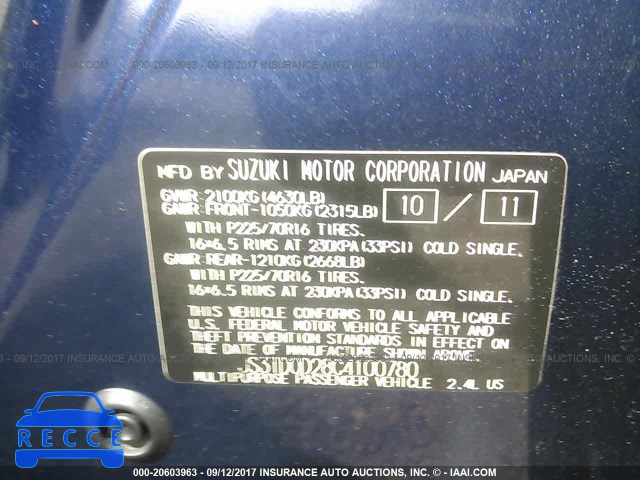 2012 SUZUKI GRAND VITARA PREMIUM JS3TD0D28C4100780 image 8