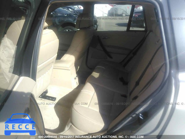 2009 BMW X3 XDRIVE30I WBXPC93479WJ24532 image 7