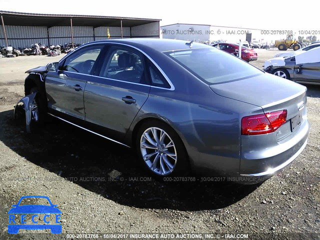 2014 AUDI A8 QUATTRO WAUAGAFD1EN011869 image 2