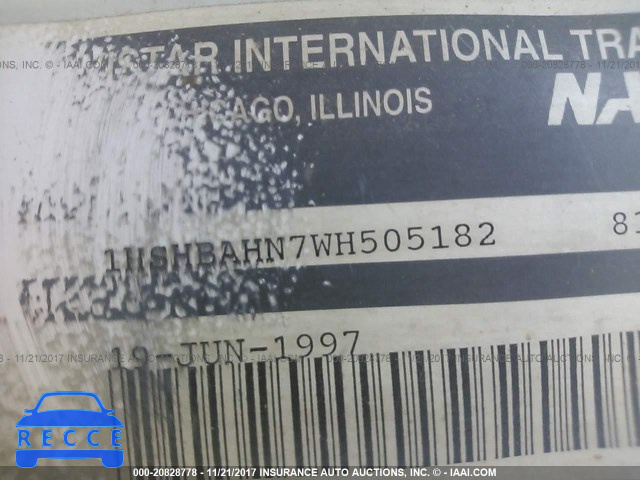 1998 INTERNATIONAL 8100 8100 1HSHBAHN7WH505182 Bild 9