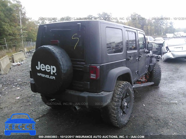 2008 JEEP WRANGLER UNLIMITE RUBICON 1J8GA69108L592710 image 3