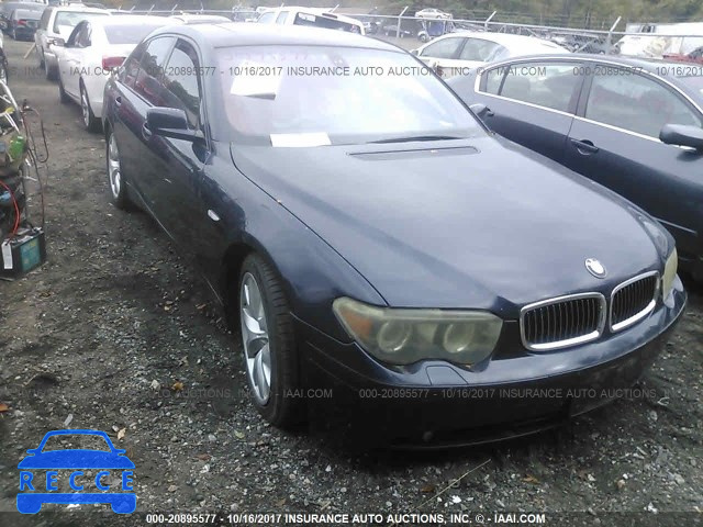 2005 BMW 745 I WBAGL63545DP75527 image 0