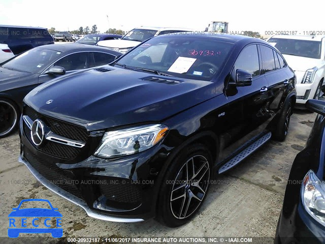 2017 MERCEDES-BENZ GLE COUPE 43 AMG 4JGED6EB5HA084566 зображення 1