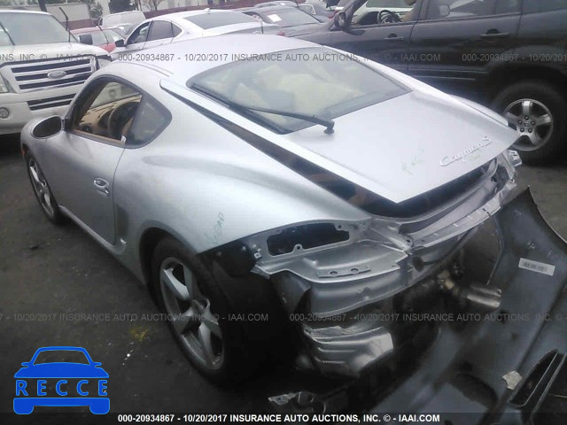 2007 Porsche Cayman S WP0AB29807U782628 зображення 2