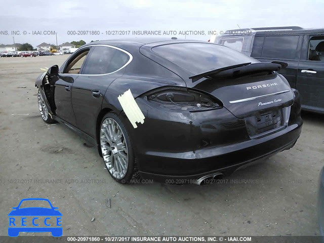 2010 PORSCHE PANAMERA TURBO WP0AC2A71AL090729 image 2