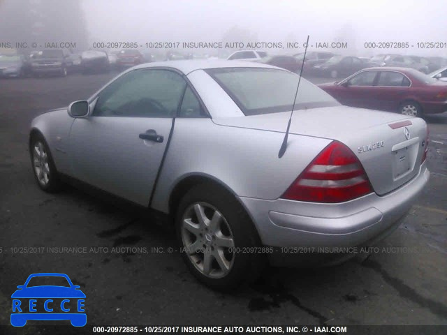 1999 Mercedes-benz SLK 230 KOMPRESSOR WDBKK47F3XF088715 image 2