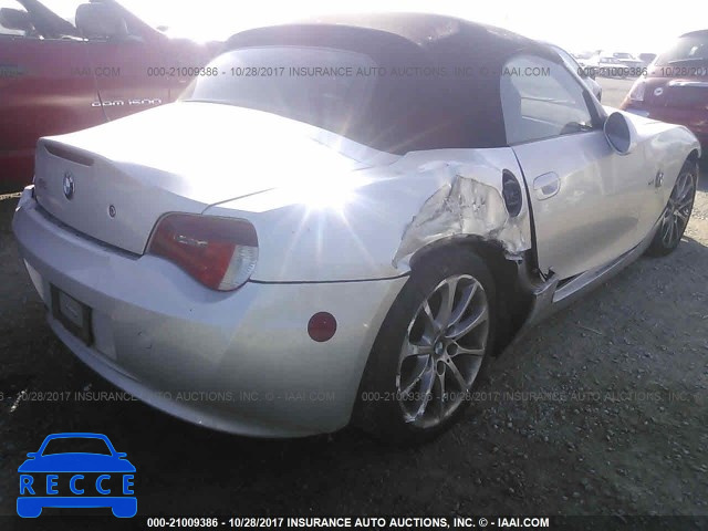 2006 BMW Z4 3.0 4USBU33576LW66621 зображення 5