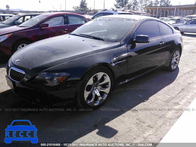 2007 BMW 650 I WBAEH13547CR53327 зображення 1