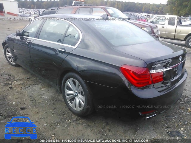 2012 BMW 740 LI WBAKB4C57CC577044 image 2