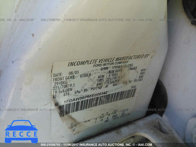 2006 FORD F550 SUPER DUTY 1FDAW56P66EB00342 image 8