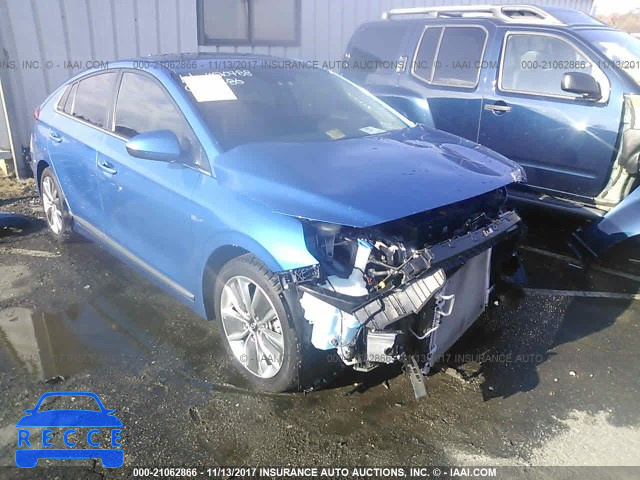 2017 HYUNDAI IONIQ LIMITED KMHC85LC4HU043717 image 0