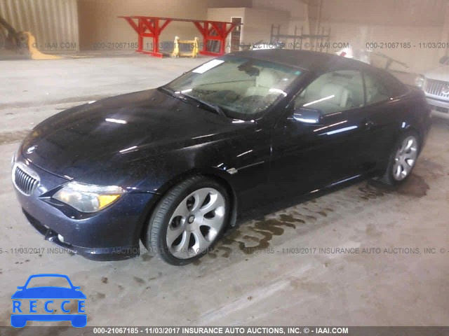 2007 BMW 650 I WBAEK13527CN81892 image 1