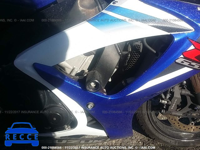 2006 SUZUKI GSX-R750 K6 JS1GR7KA962110863 image 7