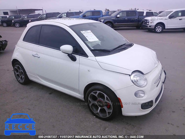 2016 FIAT 500 SPORT 3C3CFFBR5GT133784 зображення 0