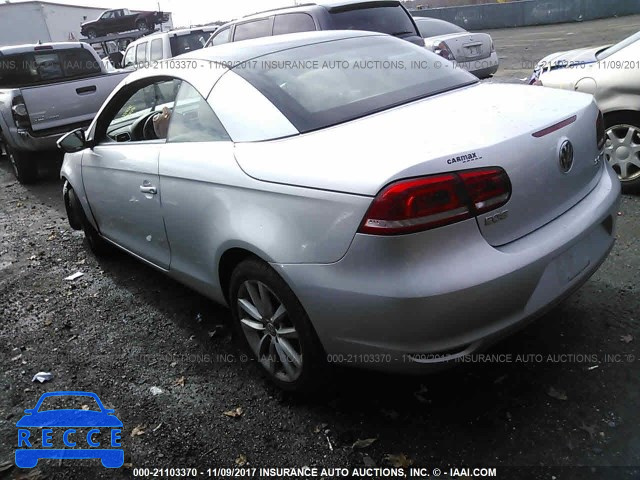 2012 VOLKSWAGEN EOS KOMFORT WVWBW7AHXCV001930 image 2