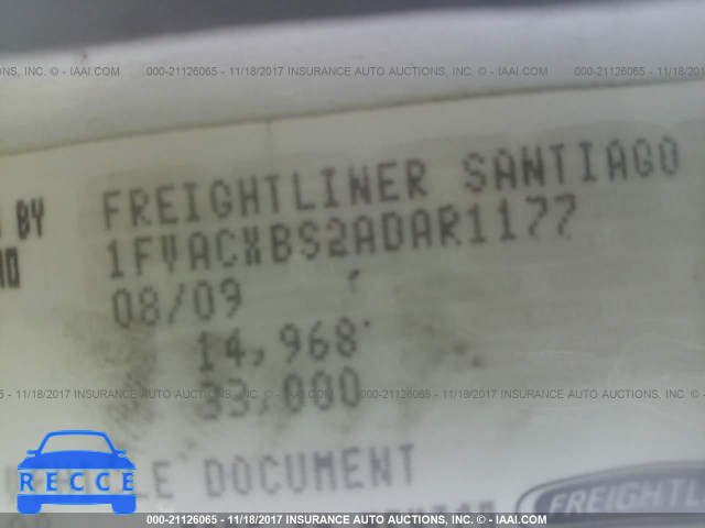 2010 FREIGHTLINER M2 106 MEDIUM DUTY 1FVACXBS2ADAR1177 image 9