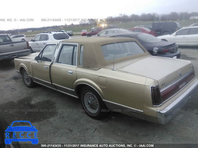 1986 LINCOLN TOWN CAR 1LNBP96F8GY605766 image 2