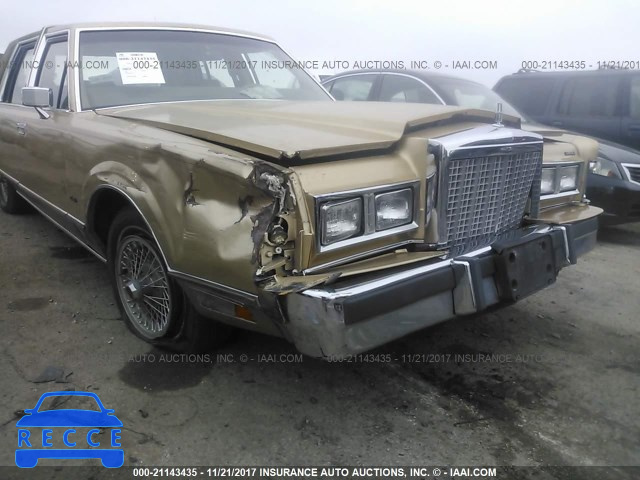 1986 LINCOLN TOWN CAR 1LNBP96F8GY605766 image 5